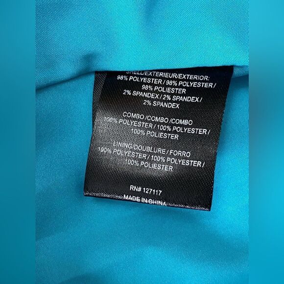 Badgley Mischka Pleated Bodice Plunge Evening Gown size 8 - Picture 15 of 16